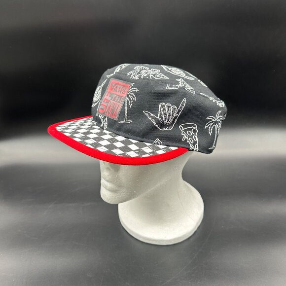 Vans Stranger Things Sketch Pill Box Hat Cap Limited Edition OS Lenticular Patch